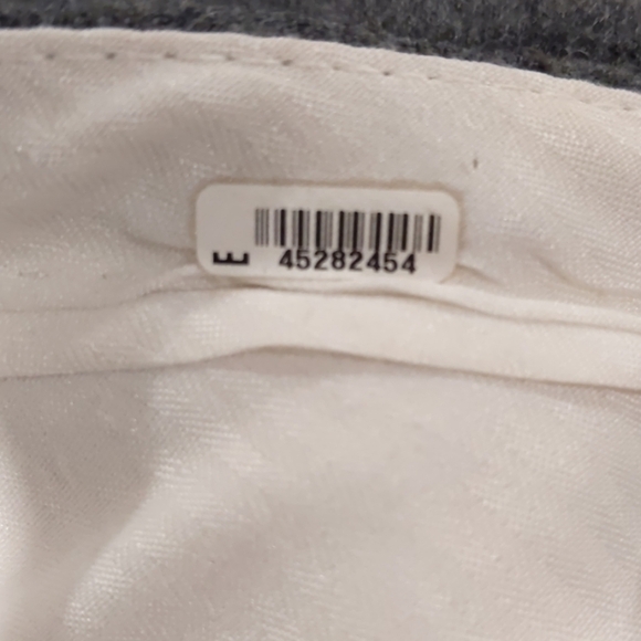 H&M 100% wool grey pants slim fit sz 33 - Picture 8 of 8